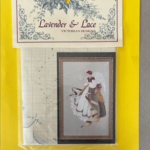 “ Angel of Grace “ Lavender & Lace Victorian Designs Cross Stitch Pattern